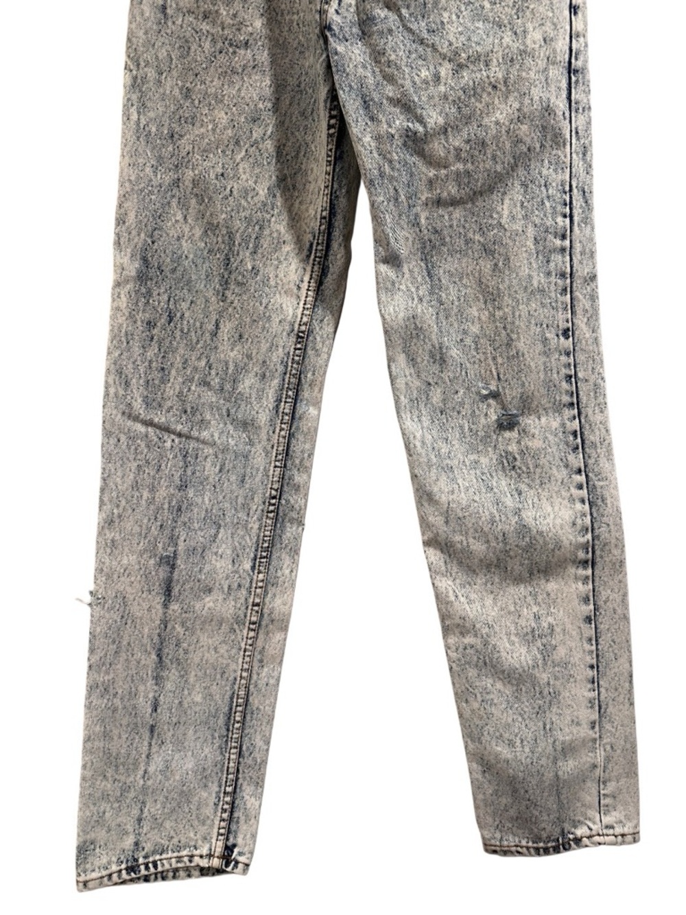 Jordache Men’s Slim Acid Wash Gray Jeans - Picture 4 of 16